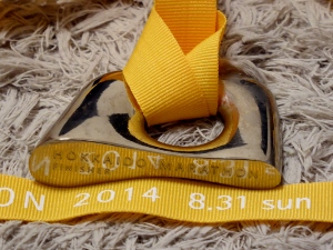 北海道マラソン　2014　完走メダル