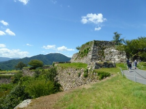 竹田城の天守台　兵庫県