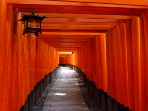 京都　伏見稲荷　千本鳥居
