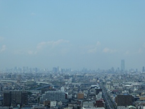 大阪の高層ビル群