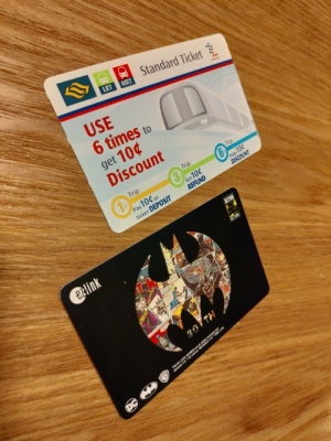 シンガポールの交通カード